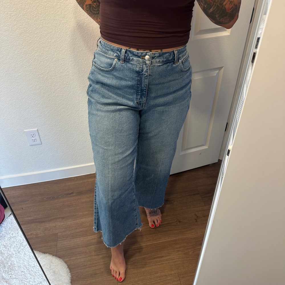 Madewell Light Blue Flare Jeans